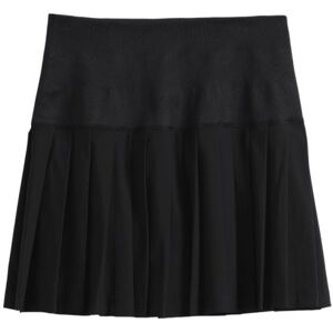 Jupes de tennis pour femmes Wilson Midtown Tennis Skirt black noir XS female