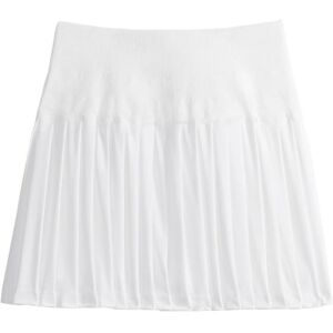 Jupes de tennis pour femmes Wilson Midtown Tennis Skirt bright white blanc L female