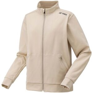 Sweat de tennis pour femmes Yonex Womens Warm Up Sand Beige beige L female