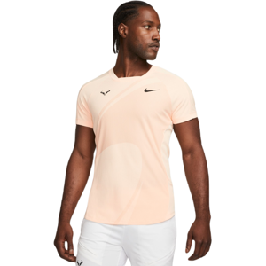 T shirt pour hommes Nike Dri Fit Rafa Tennis Top ice peachblack peche S male