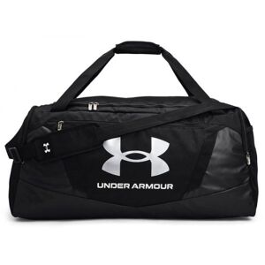 Sac de sport Under Armour Undeniable 5.0 Duffle Bag LG - black/metallic silver noir unisex - Publicité