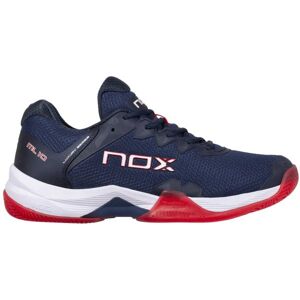 Chaussures de padel pour hommes NOX ML10 Hexa - blue/fiery red bleu 41 unisex