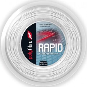 Cordes de tennis Polyfibre Rapid 200 m white blanc 125 mm unisex