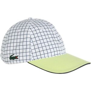 Casquette de tennis Lacoste Hardwearing Lightweight Tennis Cap whitelime multicolor unisex