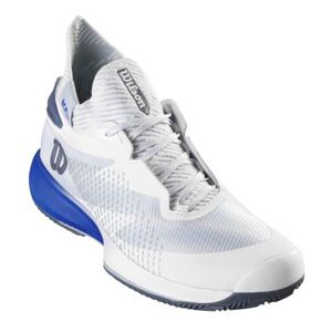 Chaussures de tennis pour hommes Wilson Kaos Rapide SFT Clay- white/sterling blue/china blue blanc 43 1//3 male