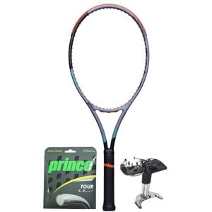 Raquette de tennis Prince Tour 100 290g + cordage + prestation de service gris 2 unisex