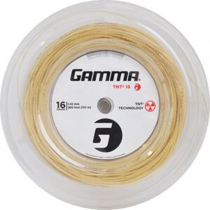 Cordes de tennis Gamma TNT2 110 m naturelle 127 mm unisex