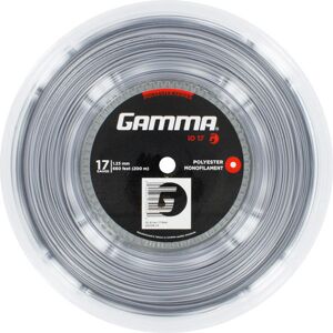 Cordes de tennis Gamma iO 200 m silver gris 128 mm unisex