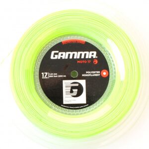 Cordes de tennis Gamma MOTO 200 m lime lime 129 mm unisex