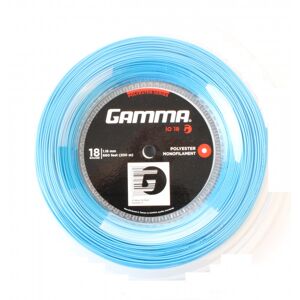 Cordes de tennis Gamma iO 200 m blue bleu 118 mm unisex