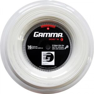 Cordes de tennis Gamma Ocho 200 m white blanc 125 mm unisex