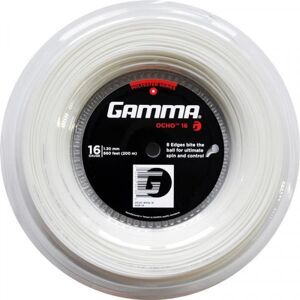 Cordes de tennis Gamma Ocho 200 m white blanc 130 mm unisex