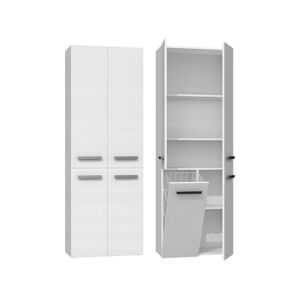 RORY - Armoire de salle de bain avec panier -