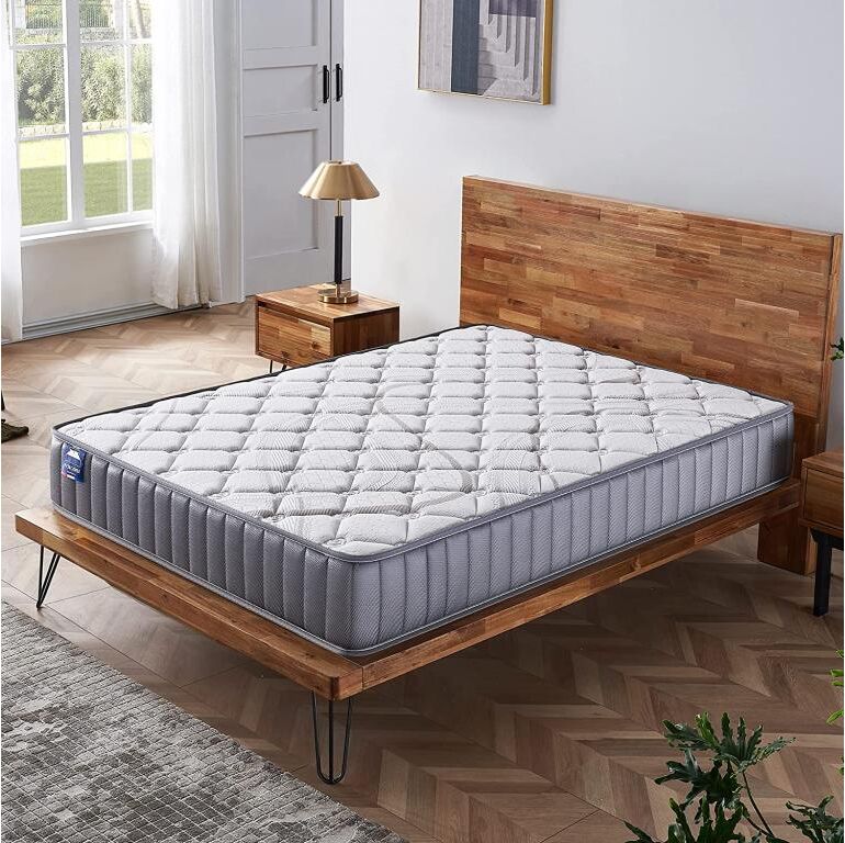 SensoRêve Matelas Sirius 140x190cm - Latex Naturel & Accueil Confort 400g/m2 (Anti-Points de Pression)- Épaisseur 22cm-Soutien Tonique Ferme & Enveloppant-Label sanitized