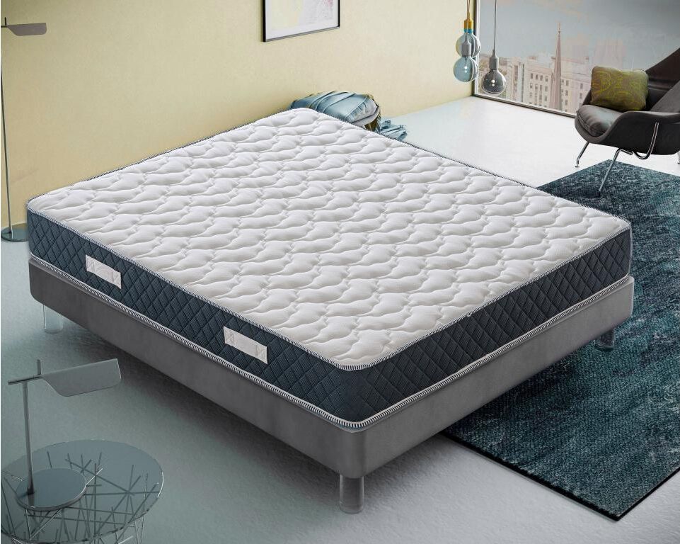 I Love Sleep Matelas Mousse - Accueil Mémoire De Forme - Haut 21 Cm - Olympe - Haute Densité - 9 Zones 140x200 cm