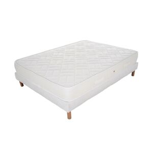 Ensemble matelas Zen + sommier 160x200 hauteur 20cm