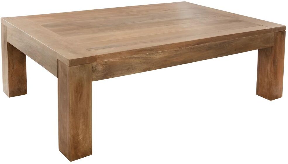 Table basse Ajmal bois massif manguier Atmosphera - Naturel