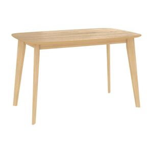 Rendez-Vous Deco Table rectangulaire Oman 4 personnes en bois clair 120 cm