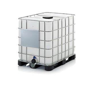 DARE WIN STORE Cuve De Stockage 1000l Ibc Poche Rénovée Grillage Translucide Pour Liquides Hors Carburants