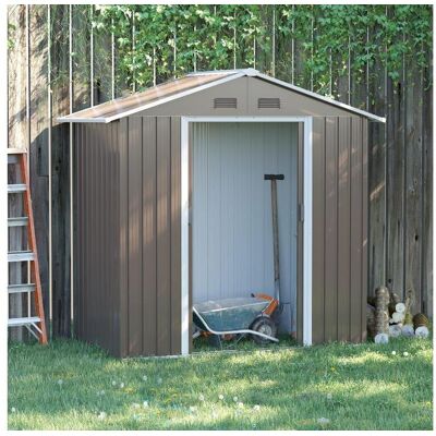 Outsunny Abri de jardin - remise pour outils - cabanon