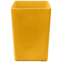 PLAST’UP ROTOMOULAGE Pot de fleur carré suerte 120l – JAUNE MANGUE