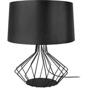 TOSEL XÉOMETRICA - Lampe a poser filaire métal noir