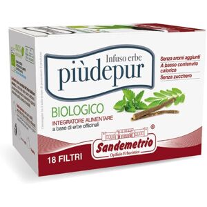 Sandemetrio 18 Filtres D’Infusion Purifiante Bio