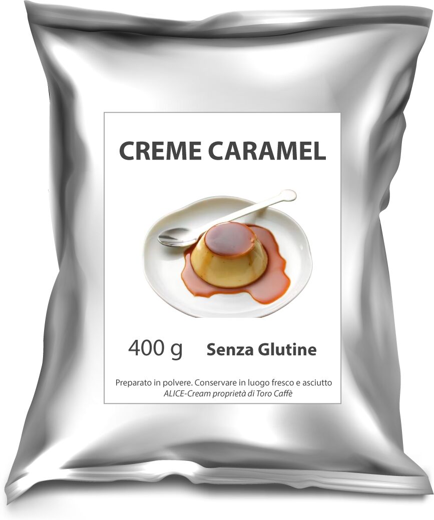 AL Ice-Cream 400 g Préparation pour Crème Caramel SANS GLUTEN