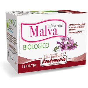 Sandemetrio 18 Filtres D’Infusion De Mauve Bio