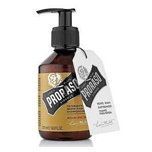 PRORASO Shampoing pour barbe wood and spice 200 ml 5 de remise supp avec le code MERCI5