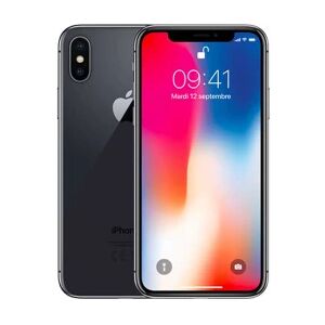 Apple iPhone X 64 Go Reconditionne Tres bon etat Gris SIderal