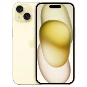 Apple - iPhone 15 - 128 Go - Reconditionne - Parfait etat - Jaune