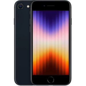 Apple - iPhone SE 3 (2022) - 128 Go - Reconditionne - Parfait etat - Minuit