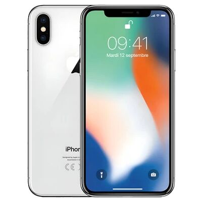 Apple iPhone X 64GB Argent - Débloqué, Reconditionné - Garantie 24 Mois - Publicité Apple iPhone X 64GB Argent - Débloqué, Reconditionné - Garantie 24 Mois - Publicité
