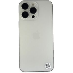 Apple - Iphone 15 Pro Max - 256 Go - Reconditionné - Correct - Titane Blanc
