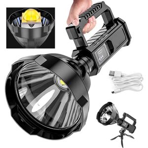 Lampe Torche LED Puissante Rechargeable   Longue Portée et