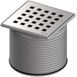 TECE Cadre de grille TECEdrainpoint S 3660007 100x100mm, Inox , carré de grille design