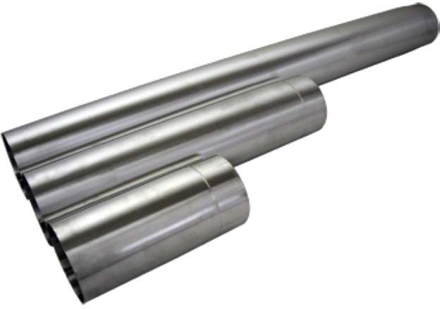 Bertrams tuyau d'échappement en aluminium 14RL500-150 500 mm, Ø 150 mm x 2000 mm