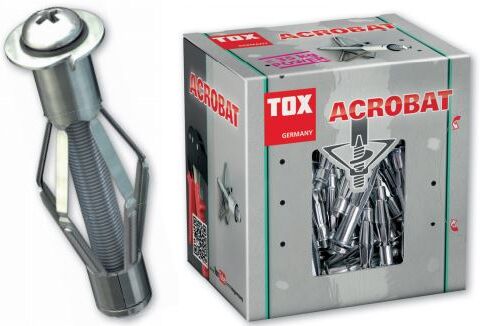 TOX goujon à cavité métallique Acrobat 035101121 M6x52S, UE = 25 pcs.