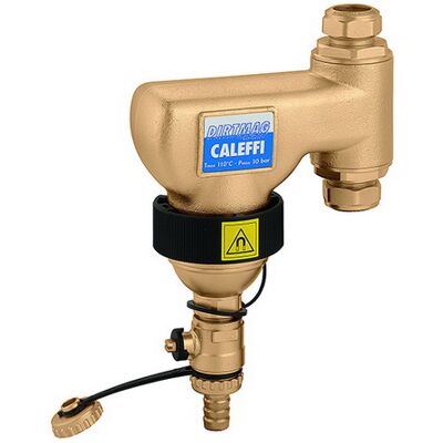 Caleffi Modèle 546803 Séparateur de saleté magnétique pour tuyaux verticaux - Publicité Caleffi Modèle 546803 Séparateur de saleté magnétique pour tuyaux verticaux - Publicité