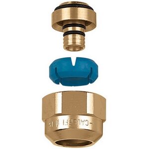 Caleffi Raccord à diamètre ajustable - Pour tubes en plastique - Publicité Caleffi Raccord à diamètre ajustable - Pour tubes en plastique - Publicité