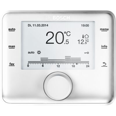 Bosch CW 400 Régulateur - 4 Circuits & Solaire - Publicité Bosch CW 400 Régulateur - 4 Circuits & Solaire - Publicité