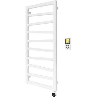 Purmo Figuresse Squasy E Chauffage électrique salle de bain - 800 W, RAL 9016 - Publicité Purmo Figuresse Squasy E Chauffage électrique salle de bain - 800 W, RAL 9016 - Publicité