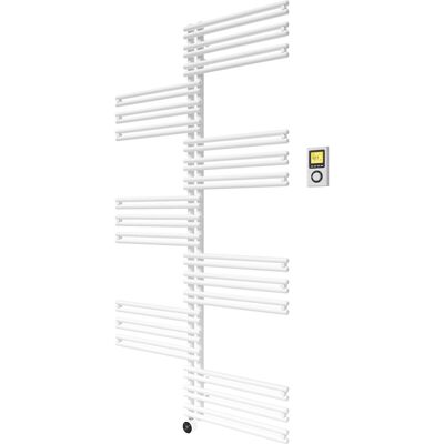 Purmo Figuresse Twist E Radiateur électrique pour salle de bain - RAL 9016 - Publicité Purmo Figuresse Twist E Radiateur électrique pour salle de bain - RAL 9016 - Publicité