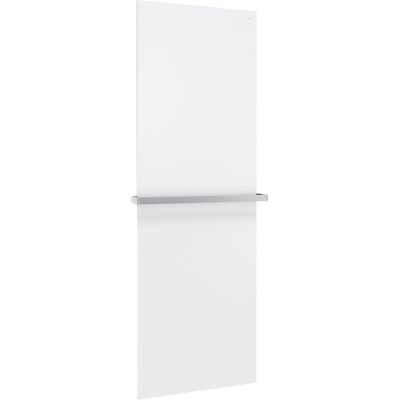 Zehnder Fina Radiateur électrique pour serviettes - Aspect inox - Publicité Zehnder Fina Radiateur électrique pour serviettes - Aspect inox - Publicité