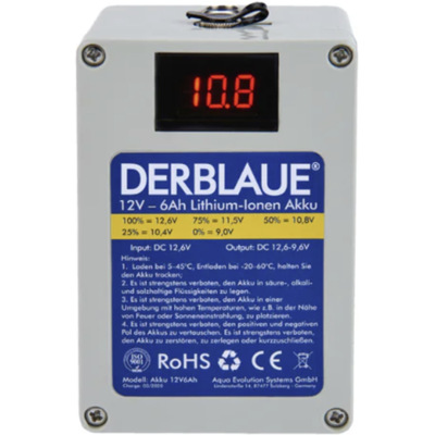Der Blaue AQ Batterie Lithium 12V - Accessoire installation sanitaire - Publicité Der Blaue AQ Batterie Lithium 12V - Accessoire installation sanitaire - Publicité