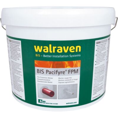 Walraven Walraven Pacifyre Mortier coupe-feu 15kg - Mortier coupe-feu - Publicité Walraven Walraven Pacifyre Mortier coupe-feu 15kg - Mortier coupe-feu - Publicité