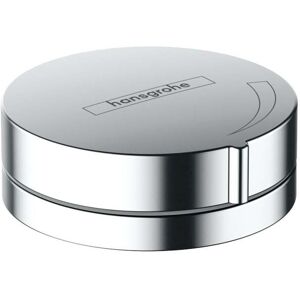 vanne d'arret d'appareil hansgrohe 72841800 d= 48mm, rond, finition inox