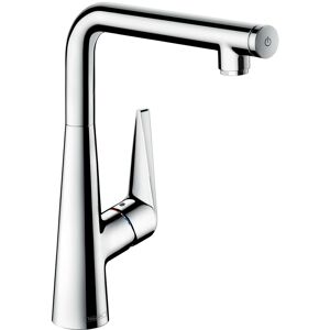 Hansgrohe Talis Select S300 robinet de cuisine Inox optique, bec orientable