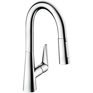 Hansgrohe Talis S M51 M5116-H160 melangeur de cuisine 73850800, optique Inox , avec douchette extensible, sBox